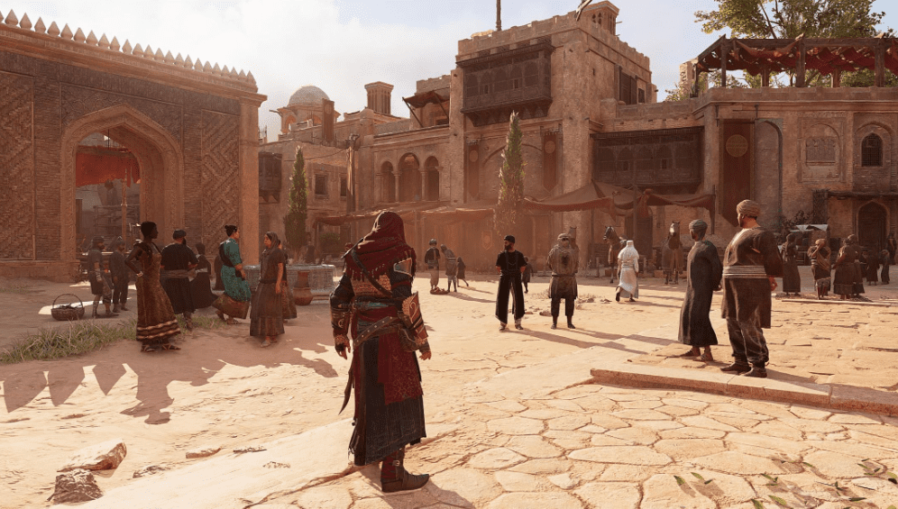 نقد تخصصی Assassin’s Creed Mirag؛ روایتی از یک فرصت از دسترفته 8 تصویر شهر خاکی بازی Assassin’s Creed Mirag